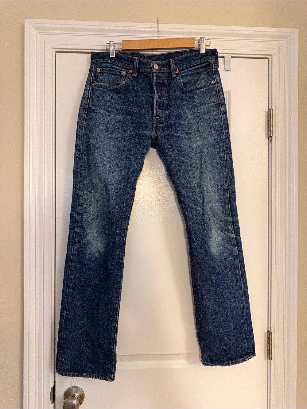 Levi's Men's original 501 button fly Jeans